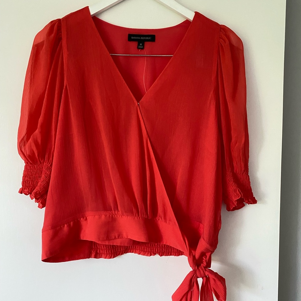Banana Republic Pink Blouse